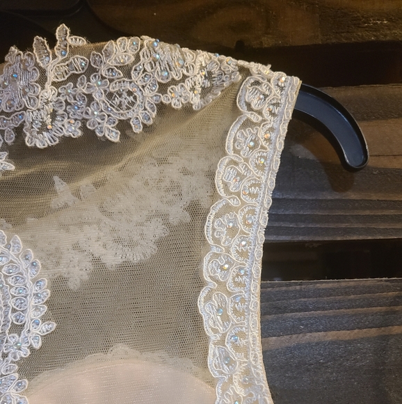 Cecily Brown Wedding/Prom Floor Length Formal Dress. Size 0 - Picture 8 of 13